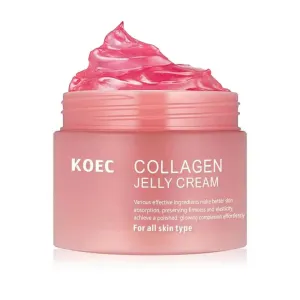 100g Collagen Jelly Face Cream Enhances The Skin's Barrier Improve Firmness Elasticity Soft Moist Essence Shrink Pores Cosmetics