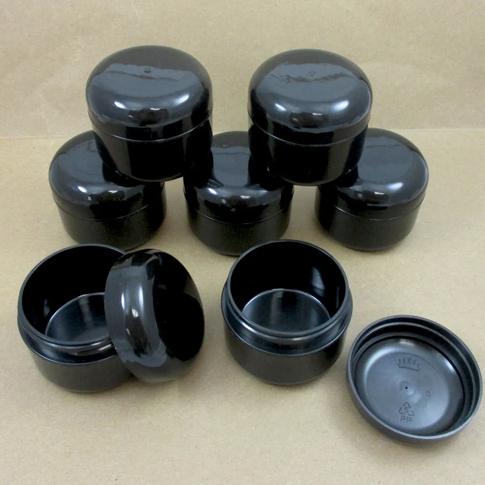 8 Plastic Makeup Jars Cosmetic Lotion Cream Sample Jar Containers High Quality