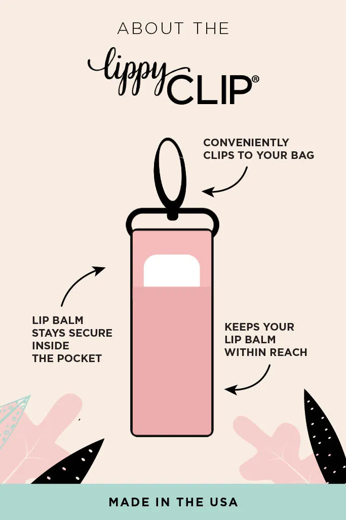 America the Beautiful LippyClip Lip Balm Holder
