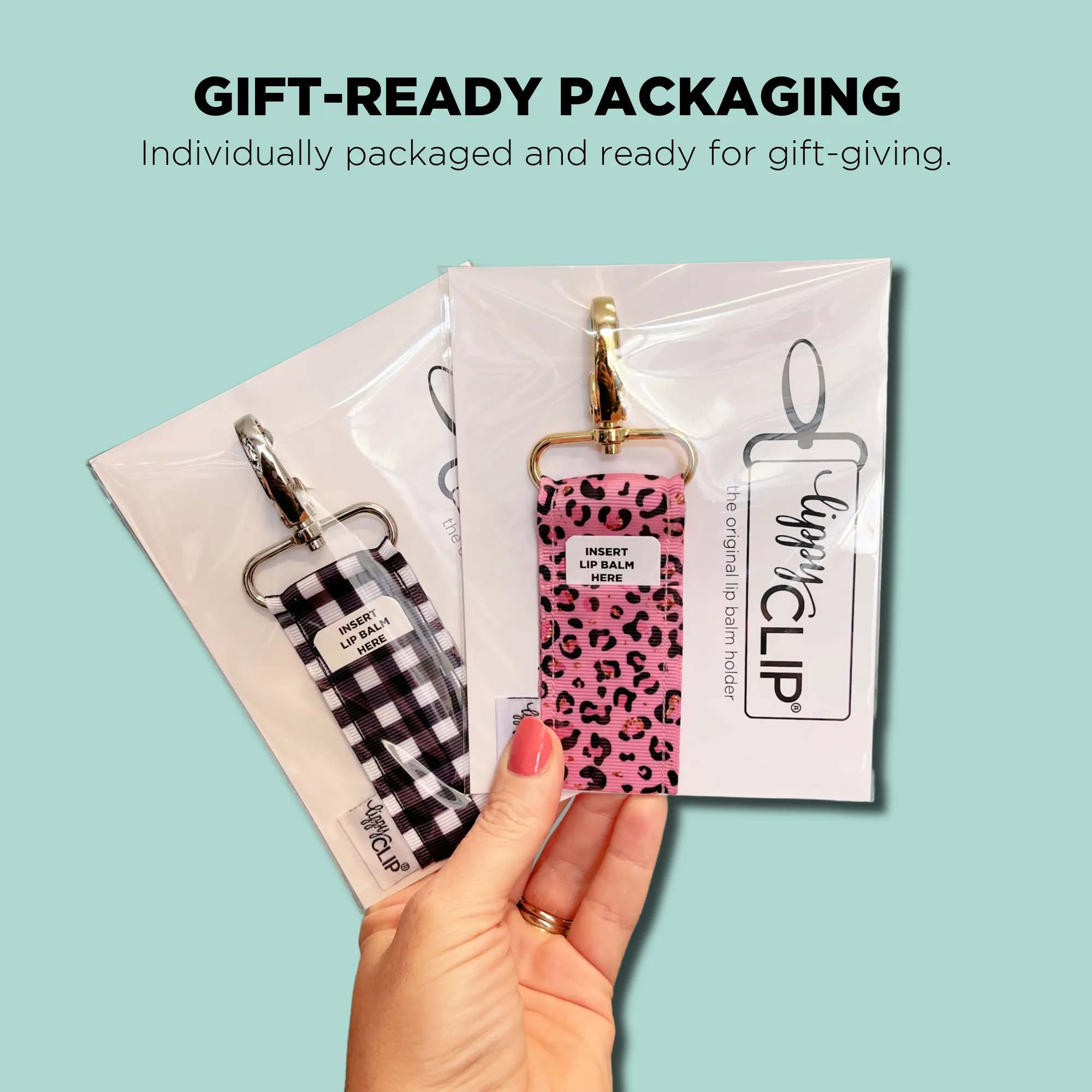America the Beautiful LippyClip Lip Balm Holder