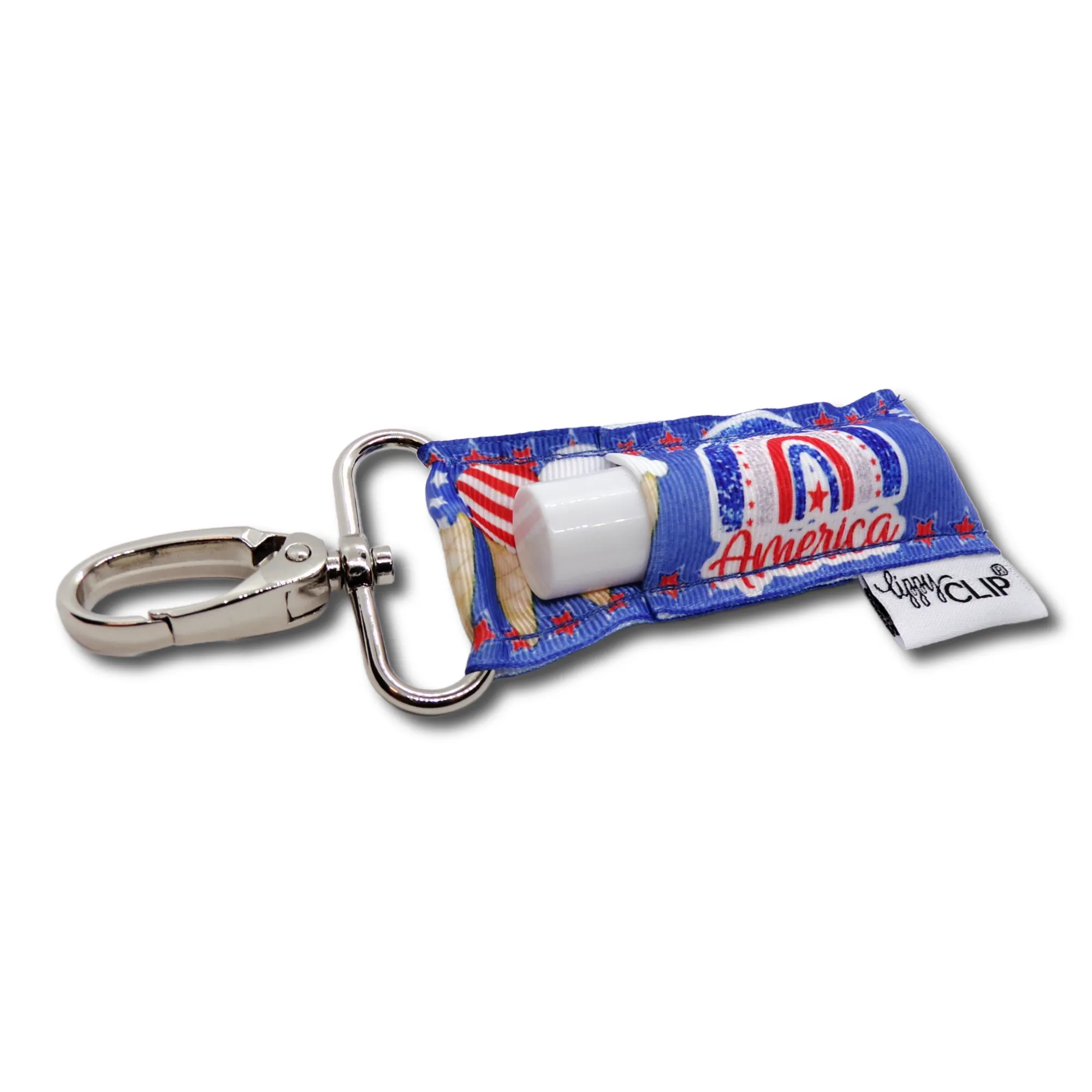 America the Beautiful LippyClip Lip Balm Holder