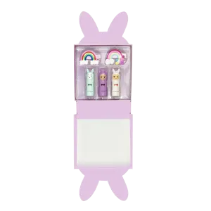 INUWET Bunny Box Lip Balm Trio Gift Set