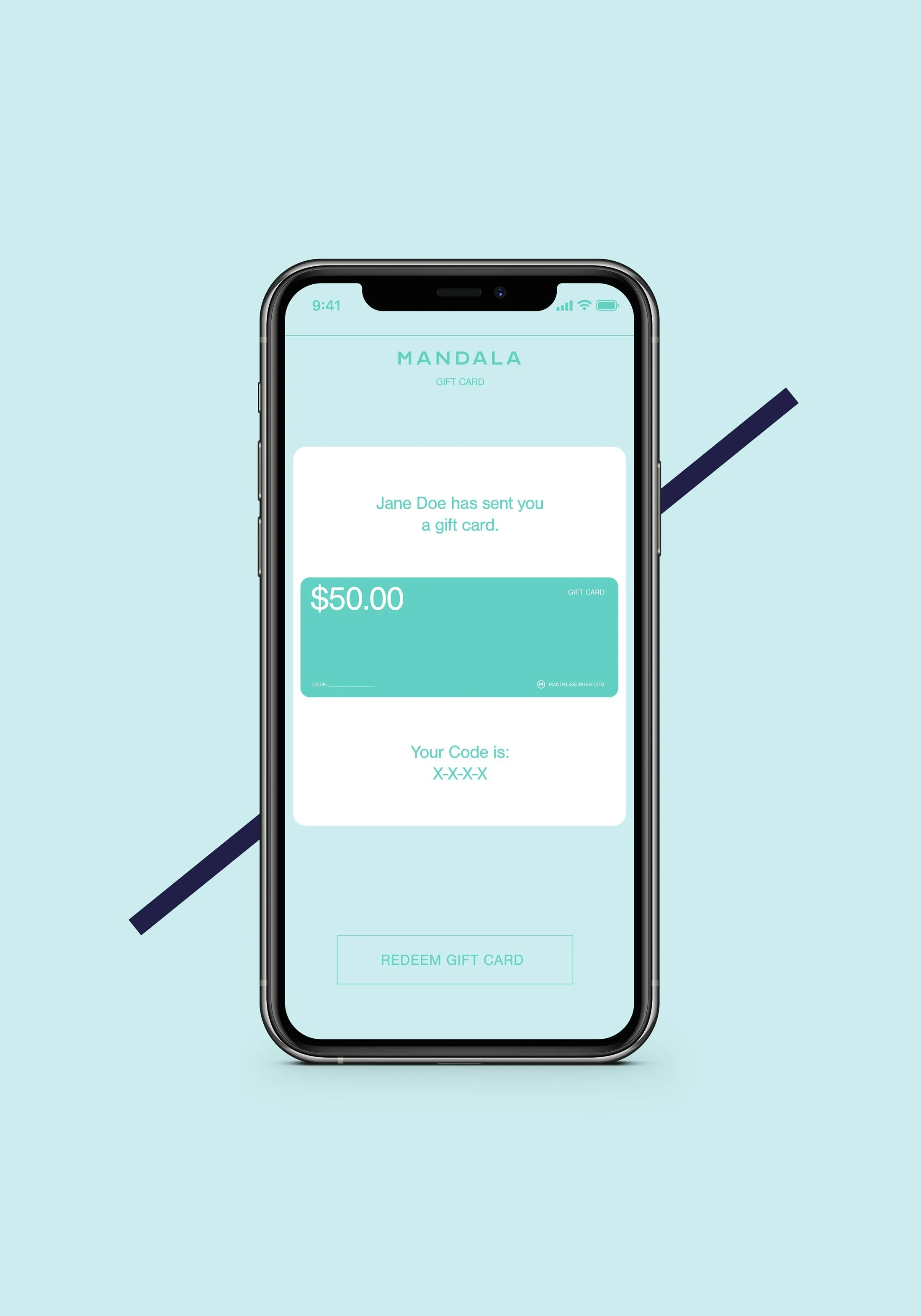 Mandala Scrubs Digital Gift Card