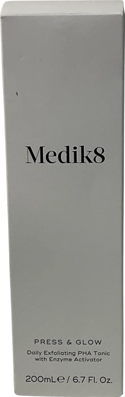 medik8 Press & Glow Daily Exfoliating Pha Tonic With Enzyme Activator 200ml