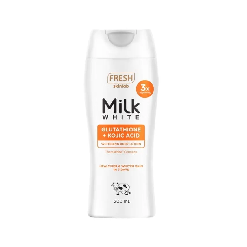 Milk White Glutathione   Kojic Acid Body Lotion 200ml