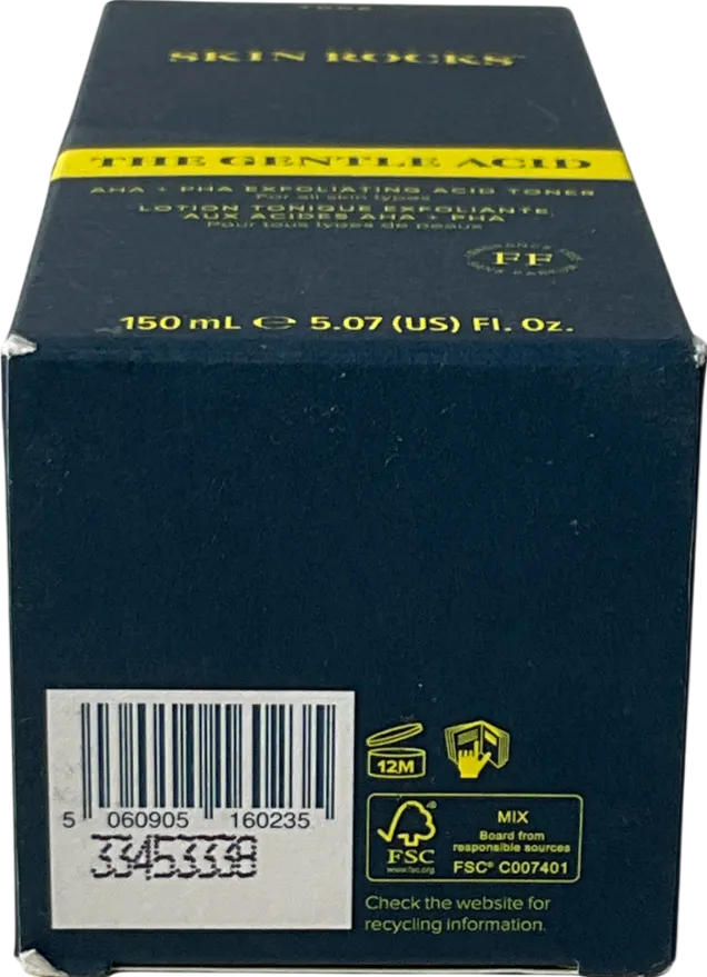 skin rock The Gentle Acid 150ml