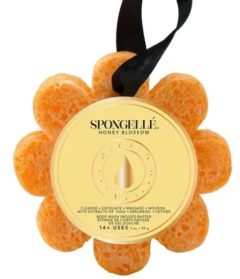 Spongelle Wild Flower Honey Blossom Body Wash Infused Buffer