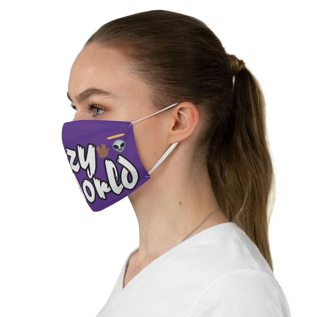 VezzyWorld w/ - Purple Face Mask